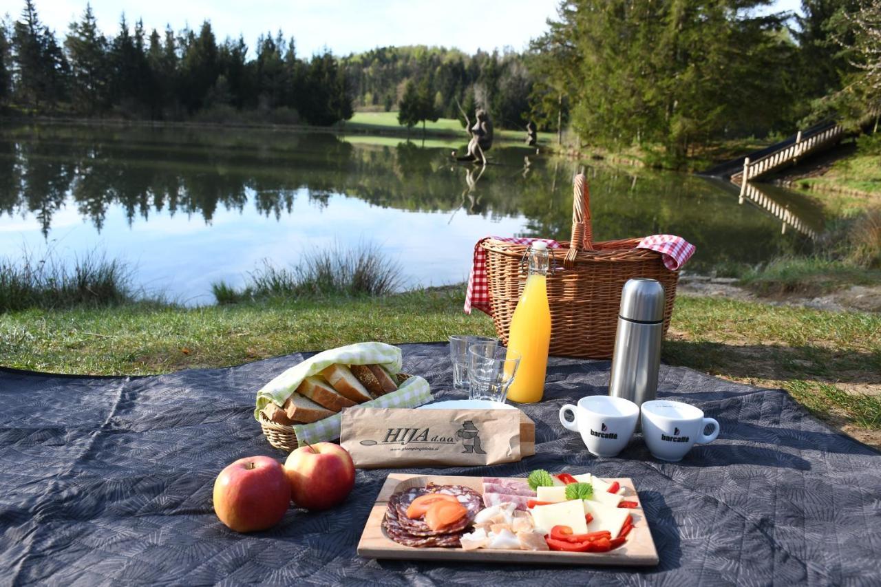 Glamping Lake Bloke Nova Vas  Eksteriør bilde