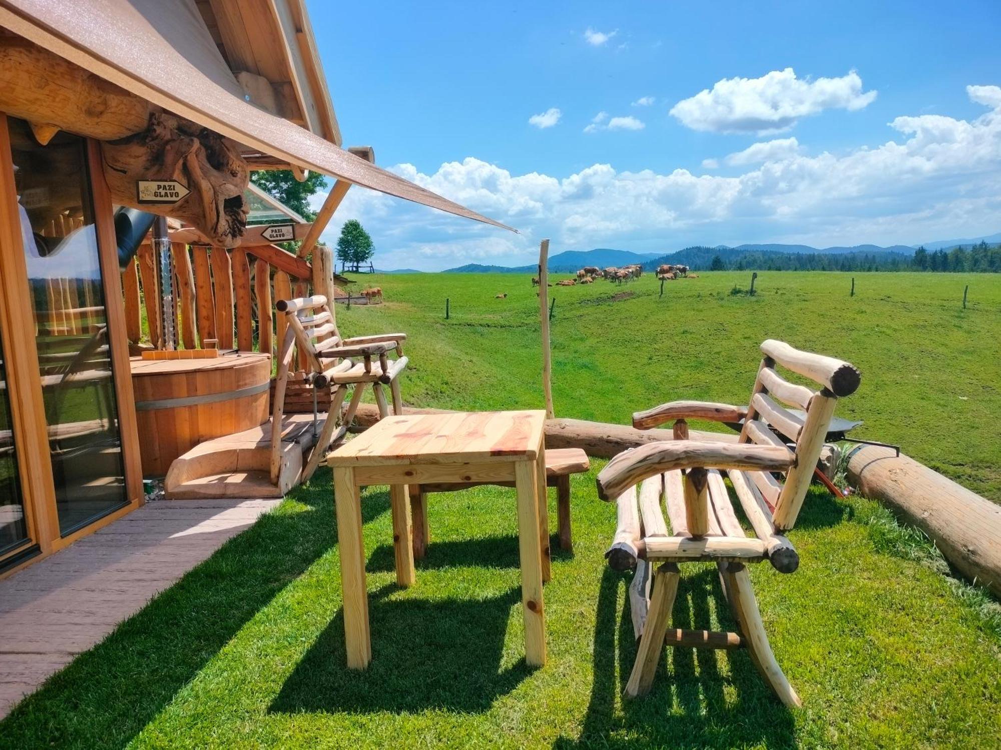 Glamping Lake Bloke Nova Vas  Eksteriør bilde